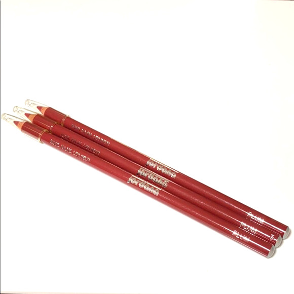 NEW 3 Jordana LIP LINER PENCILS Plum Lip Color Contour Made In USA Lipliner - Picture 5 of 5